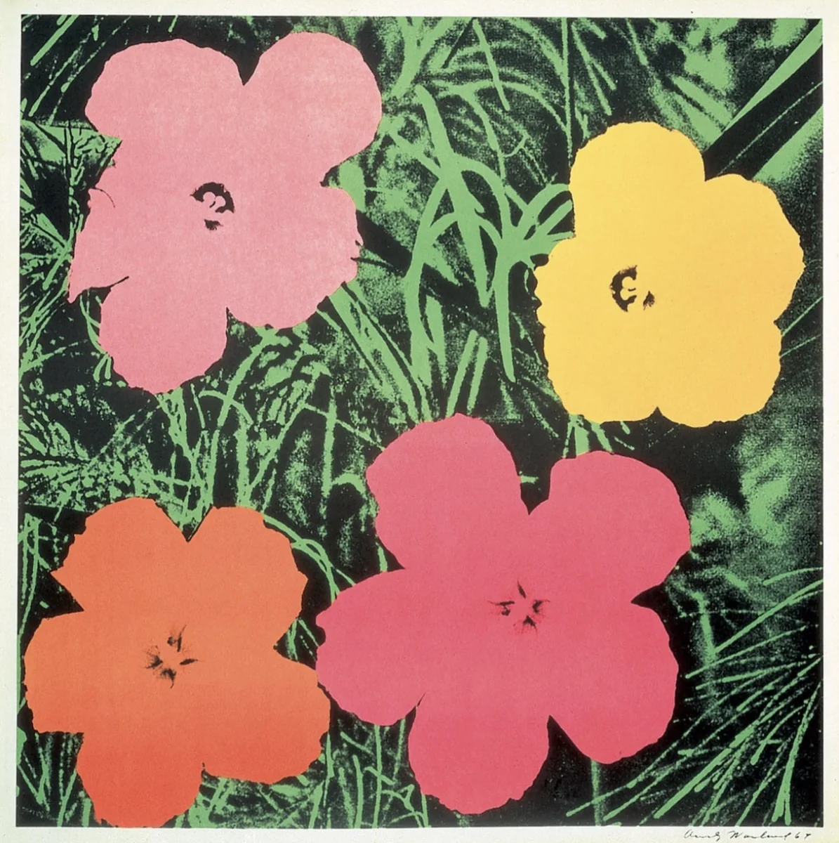 Andy Warhol, Flowers F.S. II 6, 1964, offset lithograph