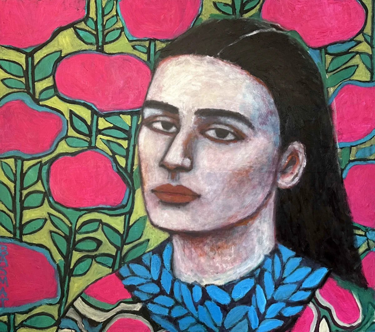 Basmat Levin, Cara, oil on canvas