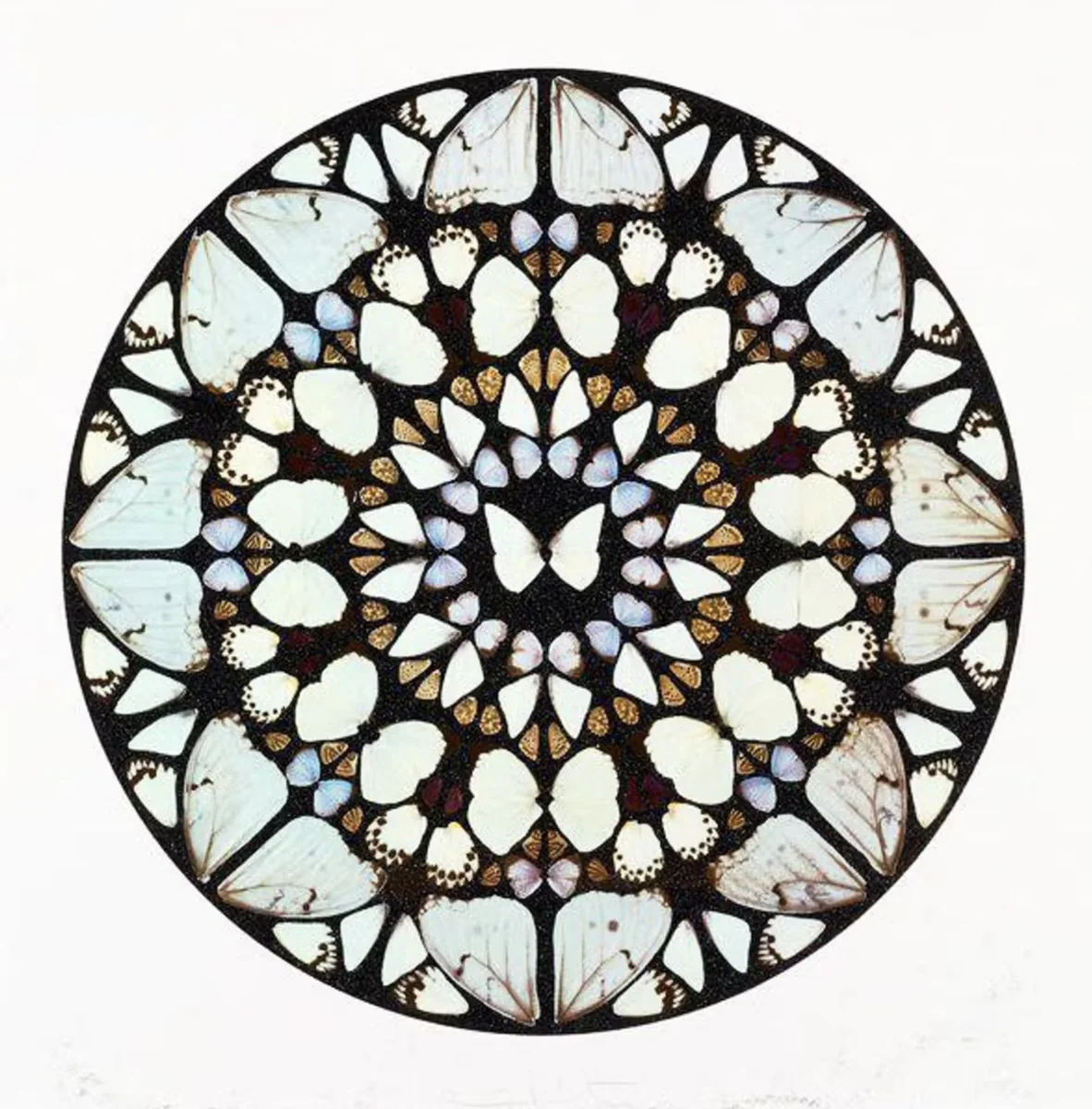 Damien Hirst, Benedictus Dominus, 2009, screen print