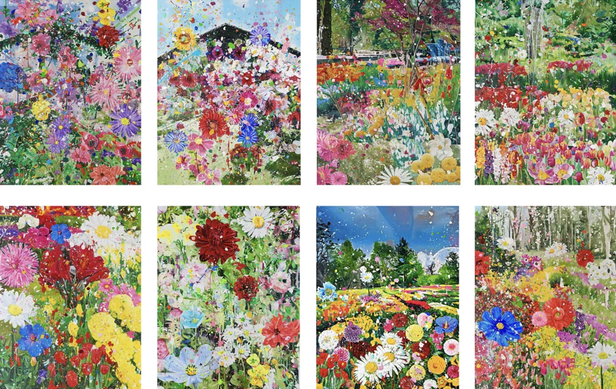 Damien Hirst, The Secrets H14 Full Set, 2024, the complete set of 8 laminated giclée prints on aluminium co…