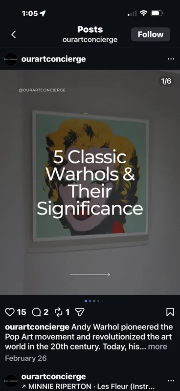 | Art Concierge on Instagram