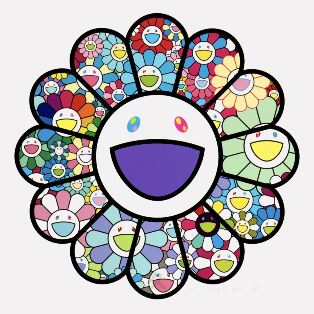 Takashi Murakami, Yonaguni, 2022, silkscreen