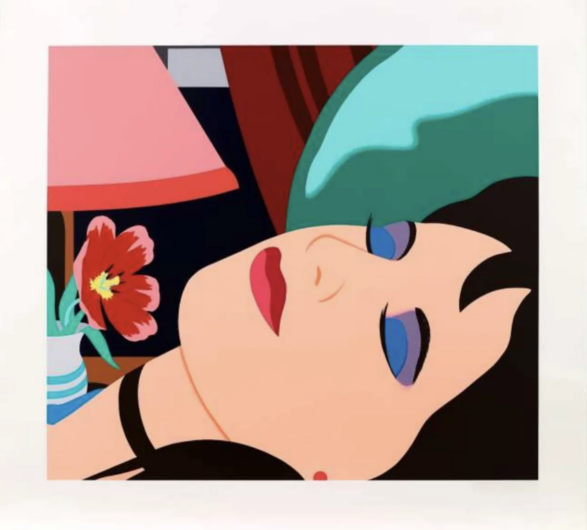 Tom Wesselmann, Cynthia In The Bedroom, 1981, screen print on wove paper