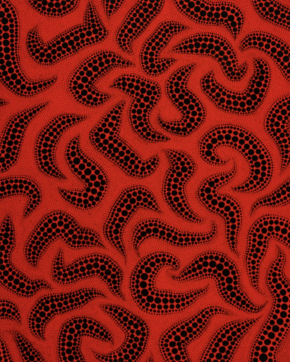Yayoi Kusama, Wave Crest, 1999, screen print