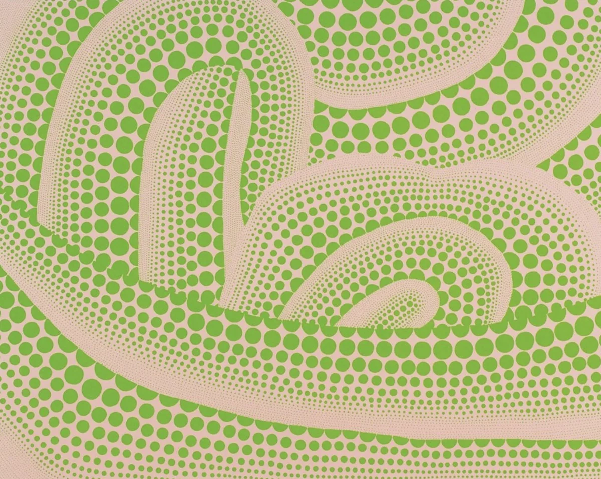 Yayoi Kusama, Waves (2), 1998, screen print